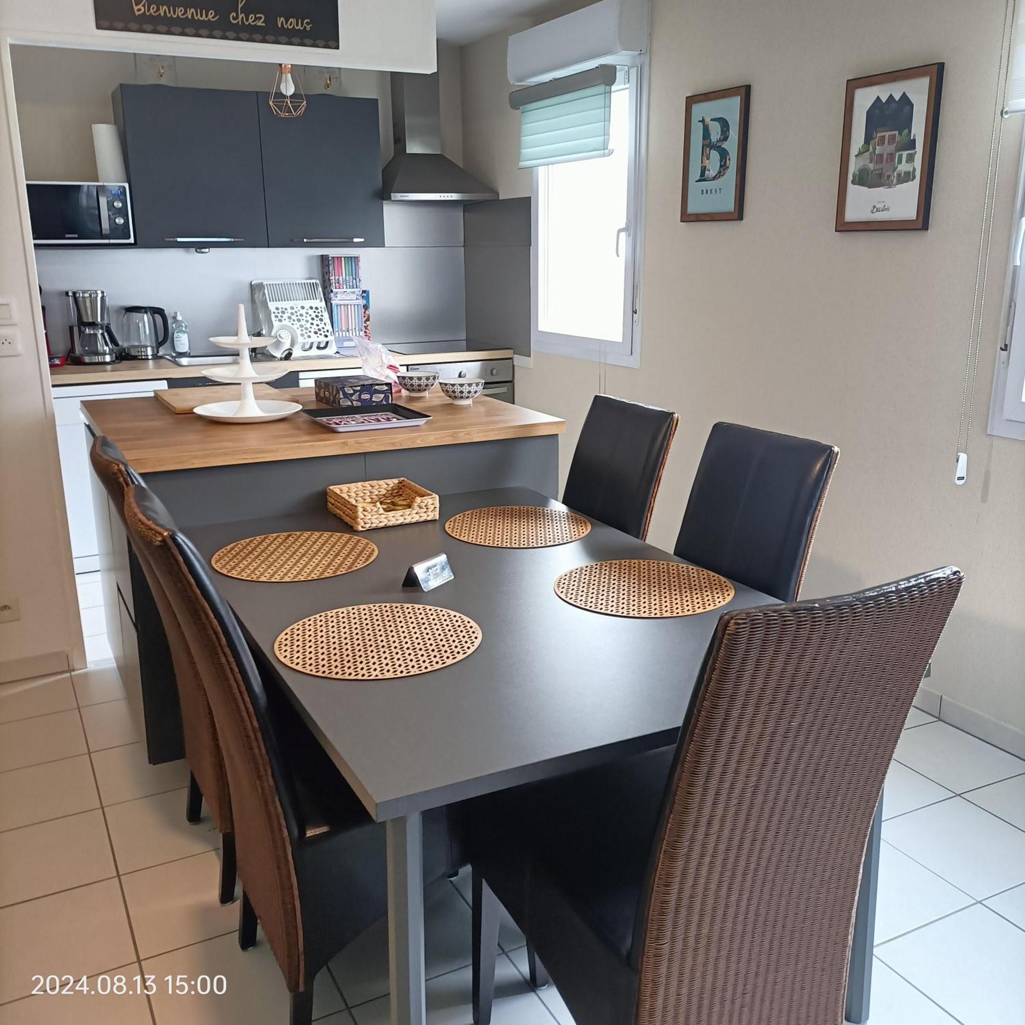 L'Escale N°13 :Appartement Standing Dans Residence Brest Dış mekan fotoğraf
