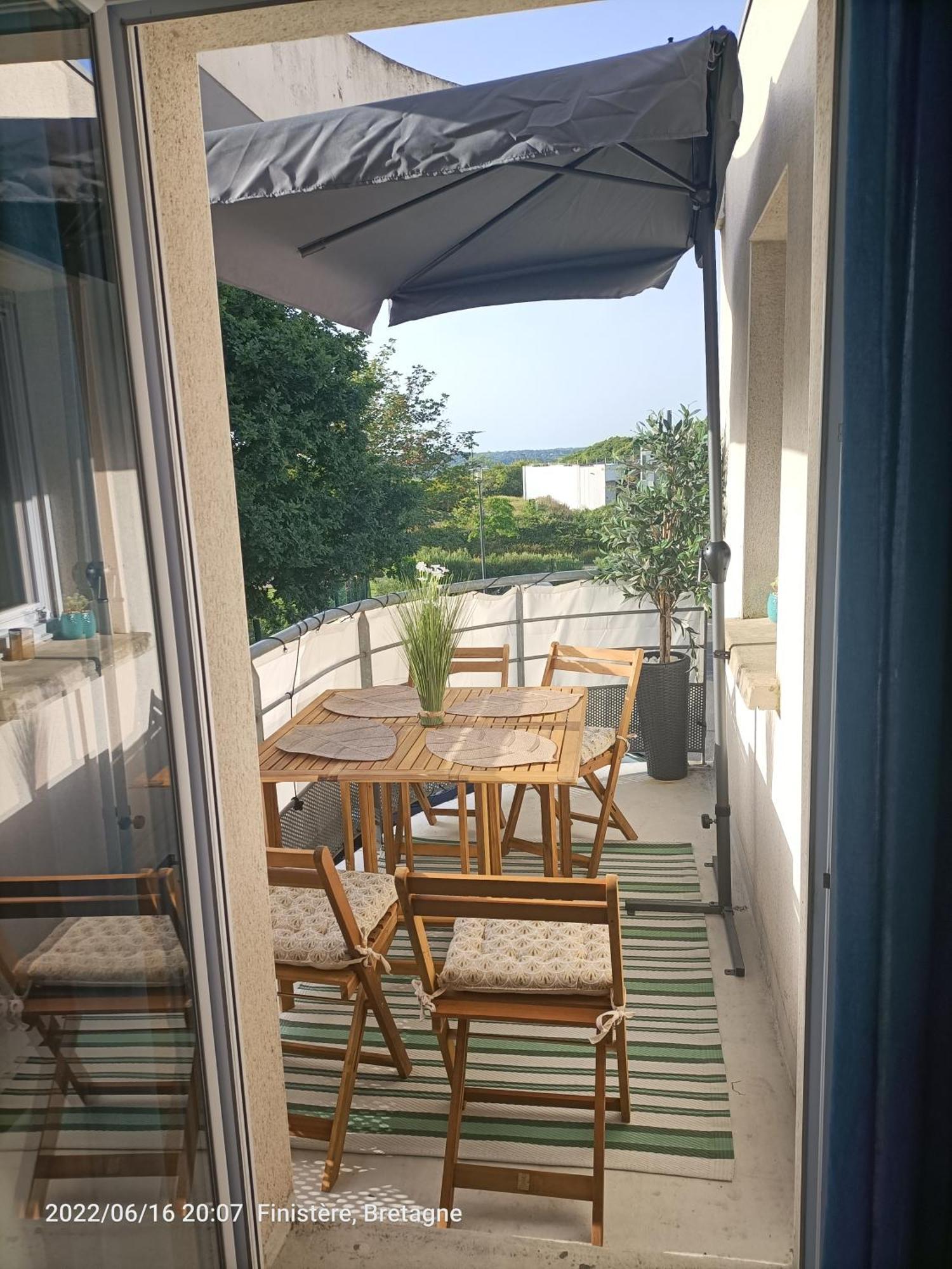 L'Escale N°13 :Appartement Standing Dans Residence Brest Dış mekan fotoğraf